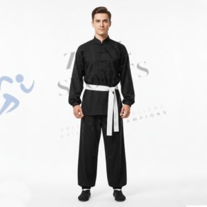 Premium Black Kung Fu Uniform