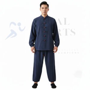 Blue Kung Fu Uniform