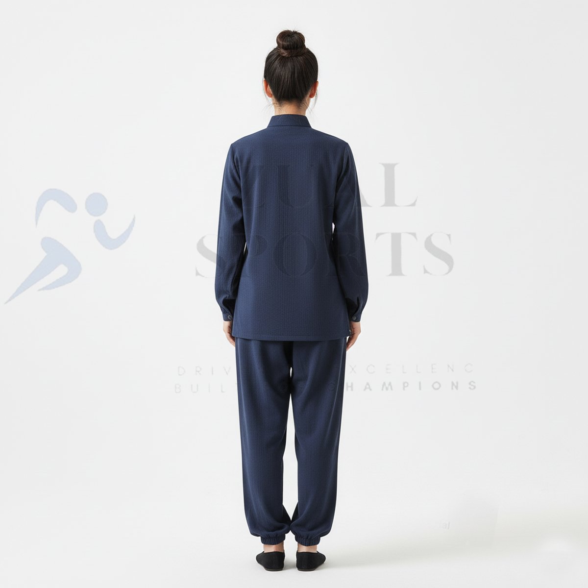 Blue Kung Fu Uniform - Image 5