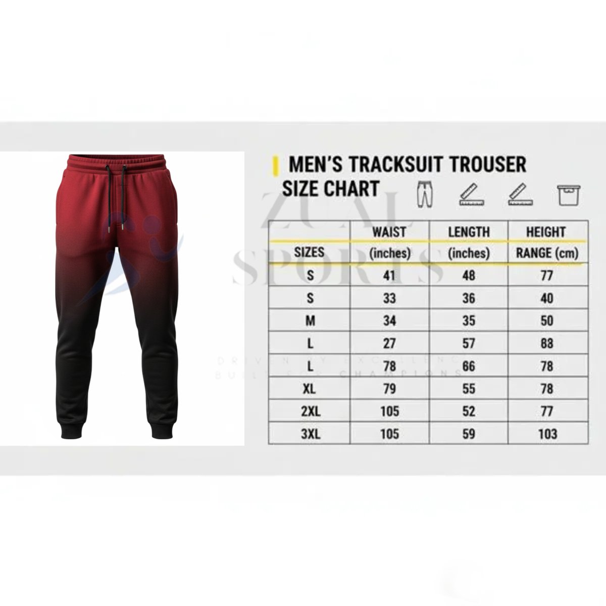 Men’s Gradient Hoodie Tracksuit - Image 8