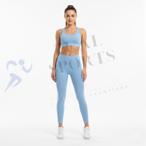 Pastel Blue Yoga Set