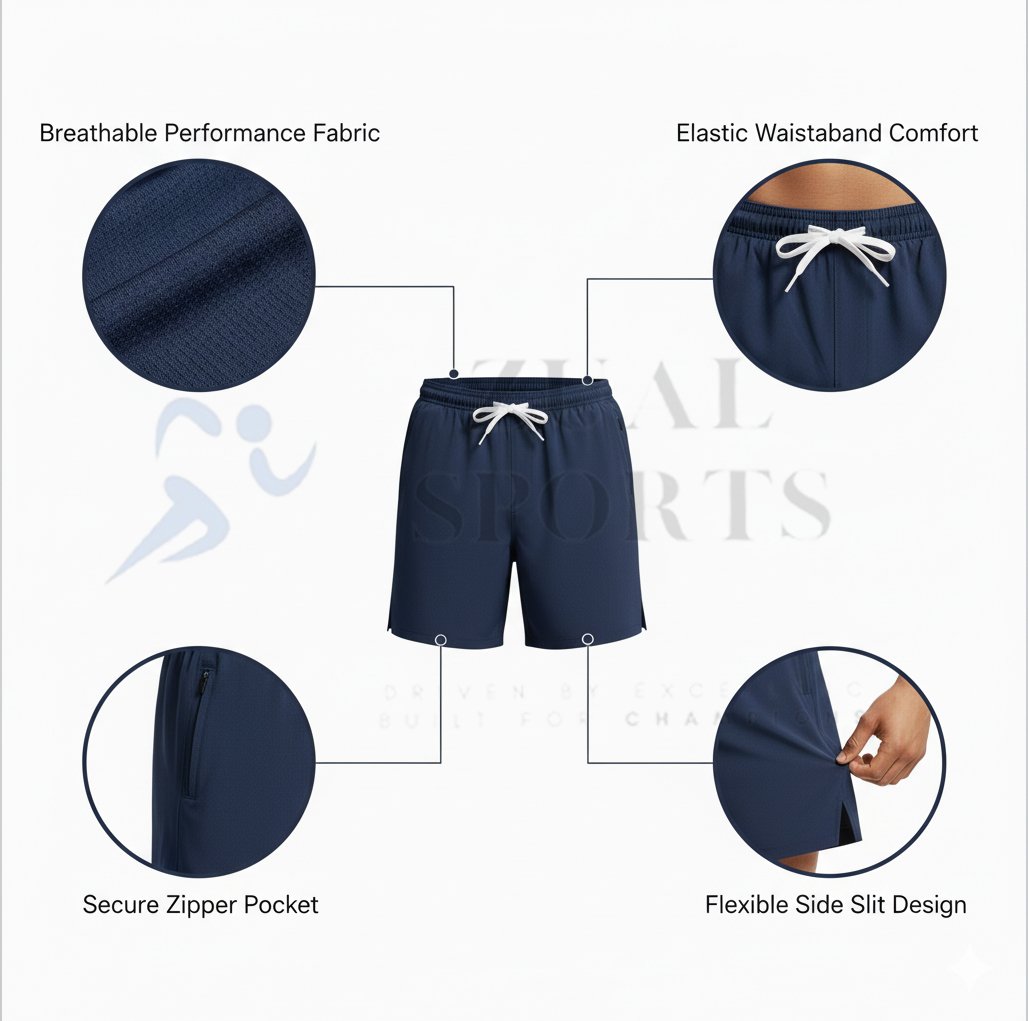 Men's Quick Dry Running Shorts - Image 2