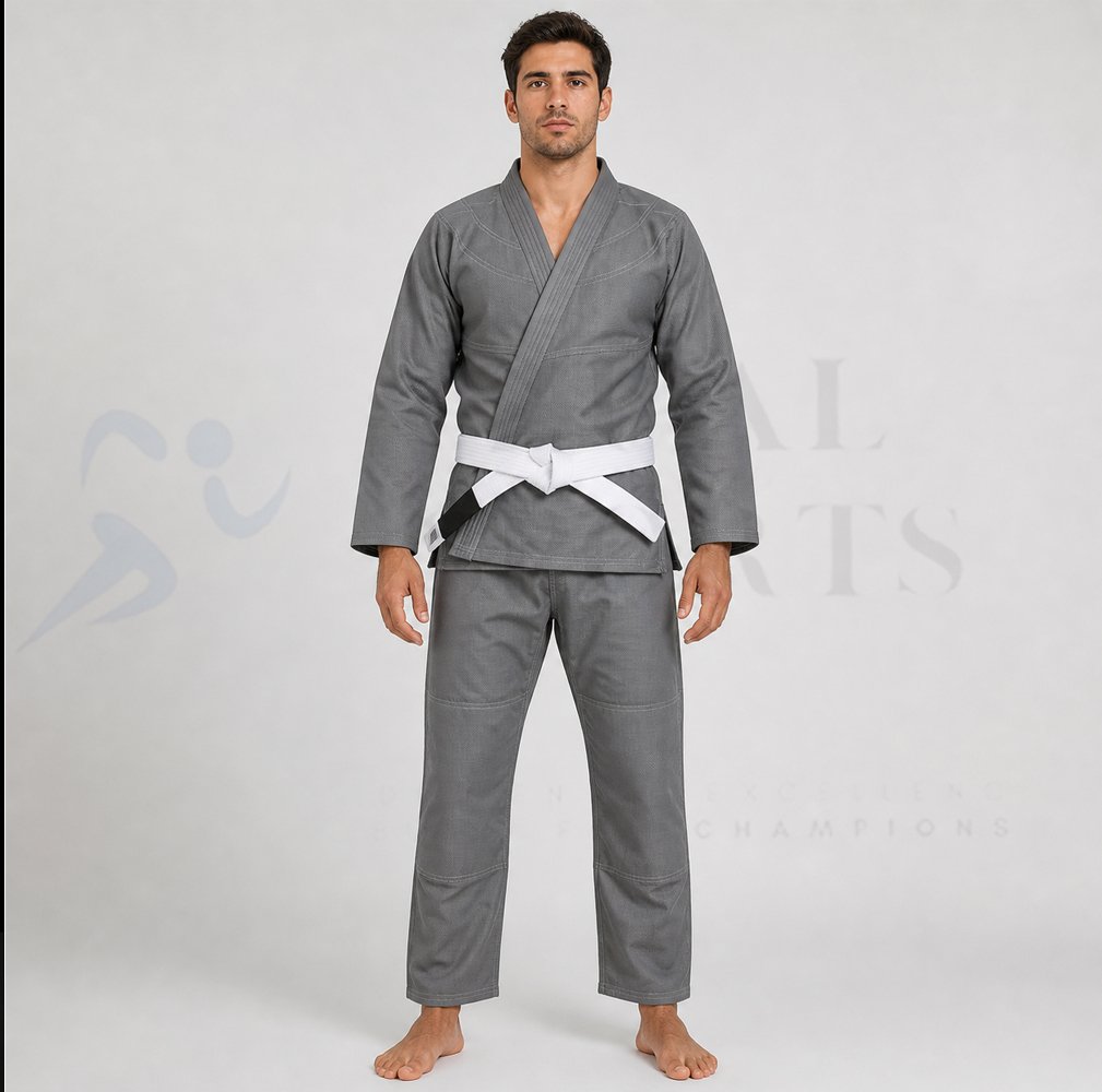 Premium Grey BJJ Gi Uniform