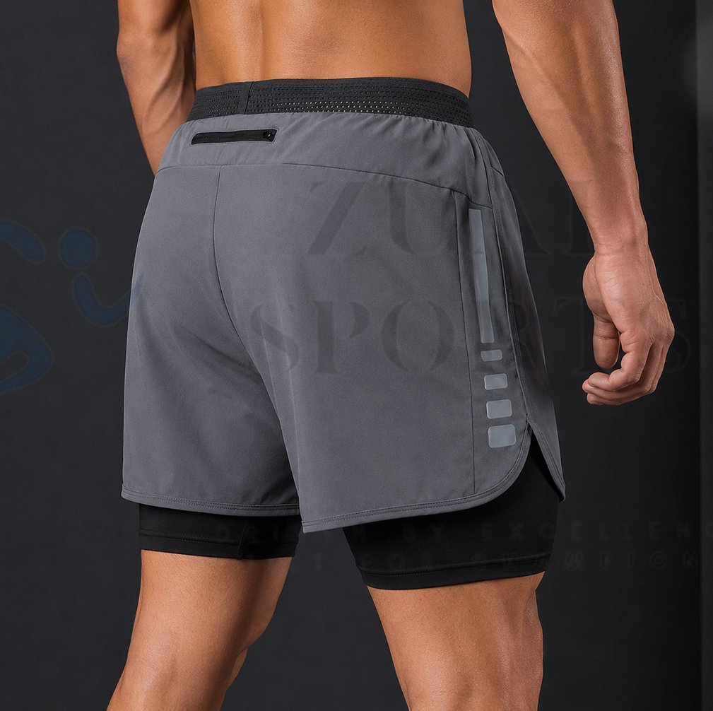 Men’s 2-in-1 Running Shorts - Image 5