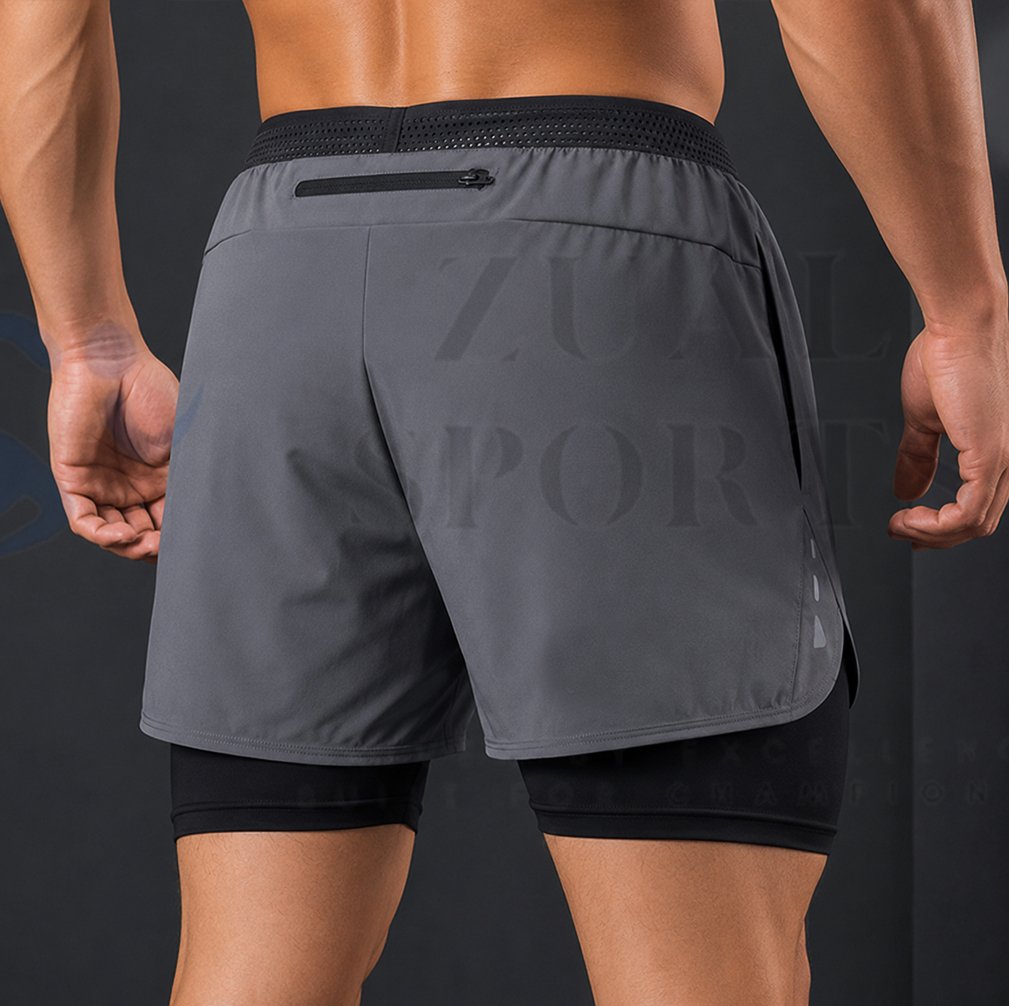 Men’s 2-in-1 Running Shorts - Image 4