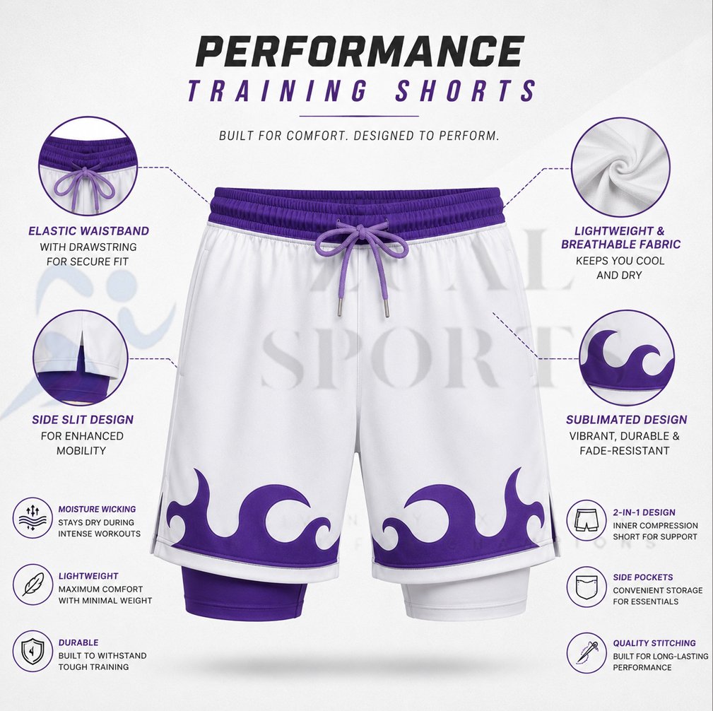 Men’s Compression Training Shorts - Image 2